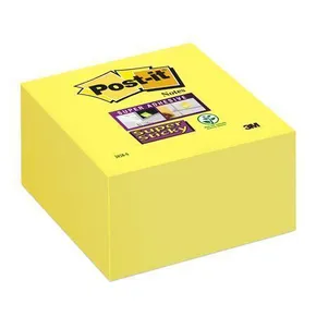 Samolepiaci bloček "Super Sticky", ultra žltá, 76 x 76 mm, 350 listov, 3M POST-IT 7100265573
